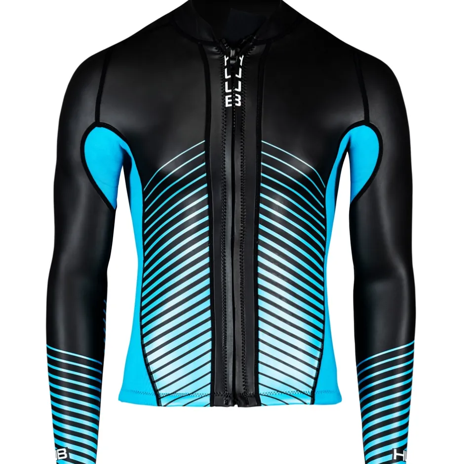 Neopreen Kleding|Neopreen Kleding < HUUB Deign Aluna Neopreen Boventuk et Lange ouwen - zwart/blauw