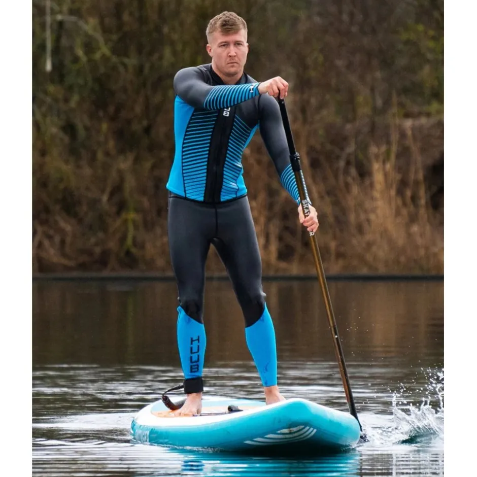 Neopreen Kleding|Neopreen Kleding < HUUB Deign Aluna Neopreen Boventuk et Lange ouwen - zwart/blauw