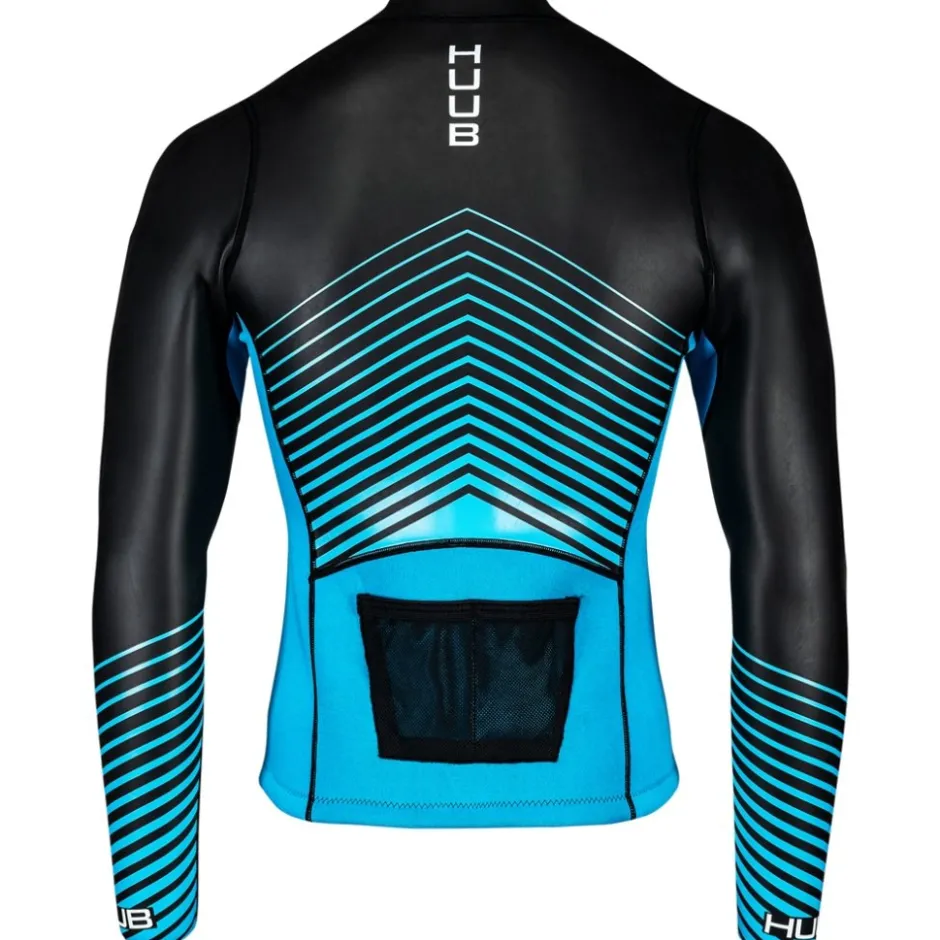 Neopreen Kleding|Neopreen Kleding < HUUB Deign Aluna Neopreen Boventuk et Lange ouwen - zwart/blauw
