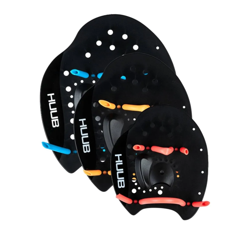 Zwemhulpmiddelen < HUUB Design Handpaddle - zwart