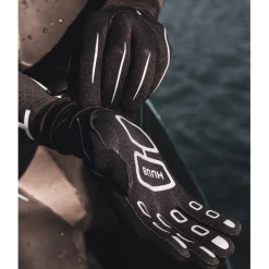 HUUB Design Neopreen Zwemhandschoenen - zwart/zilver