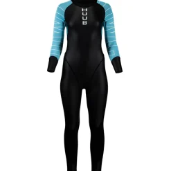 Neopreen Kleding|Neopreen Kleding < HUUB Design OWC Wetsuit Dames - black/sky blue