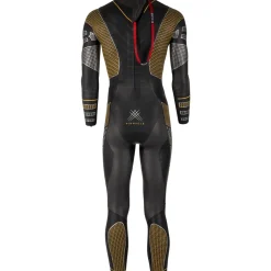 HUUB Design Pinnacle NB 3:5 Wetsuit Heren - zilver/geel
