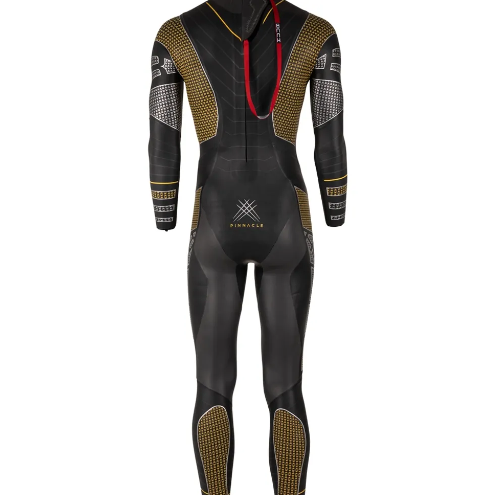 HUUB Design Pinnacle NB 3:5 Wetsuit Heren - zilver/geel