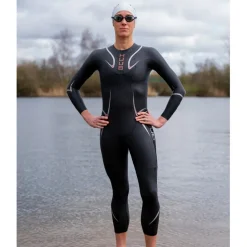 HUUB Design TC Performance 3:3 Wetsuit Dames - zwart/oranje