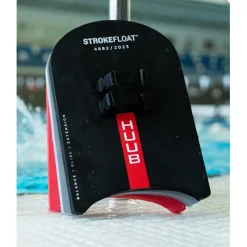 HUUB Design Zwemplank - zwart/grijs/rood