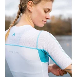 HUUB Design Anemoi 2 SUB22 Trisuit Dames - black/white/aqua