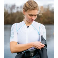 HUUB Design Anemoi 2 SUB22 Trisuit Dames - black/white/aqua