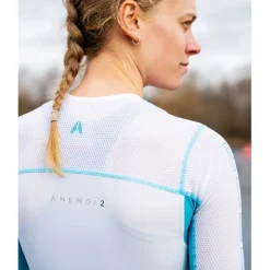 HUUB Design Anemoi 2 SUB22 Trisuit Dames - black/white/aqua