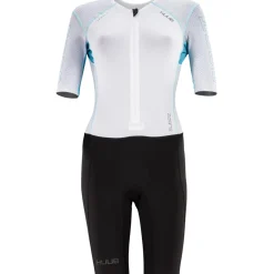 HUUB Design Anemoi 2 SUB22 Trisuit Dames - black/white/aqua