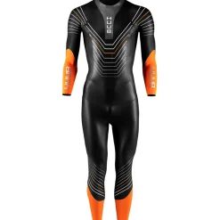 HUUB Design Araya Wetsuit Heren - zwart/oranje
