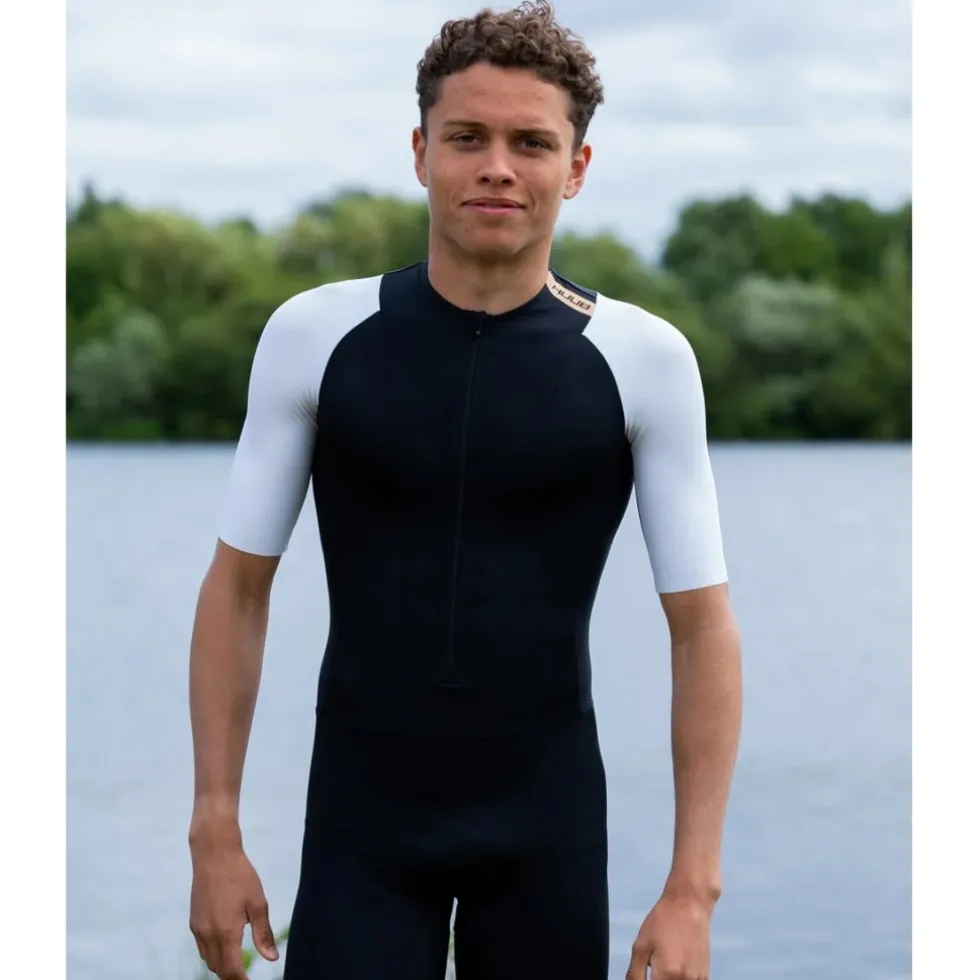 HUUB Design Collective Trisuit Heren - zwart/wit