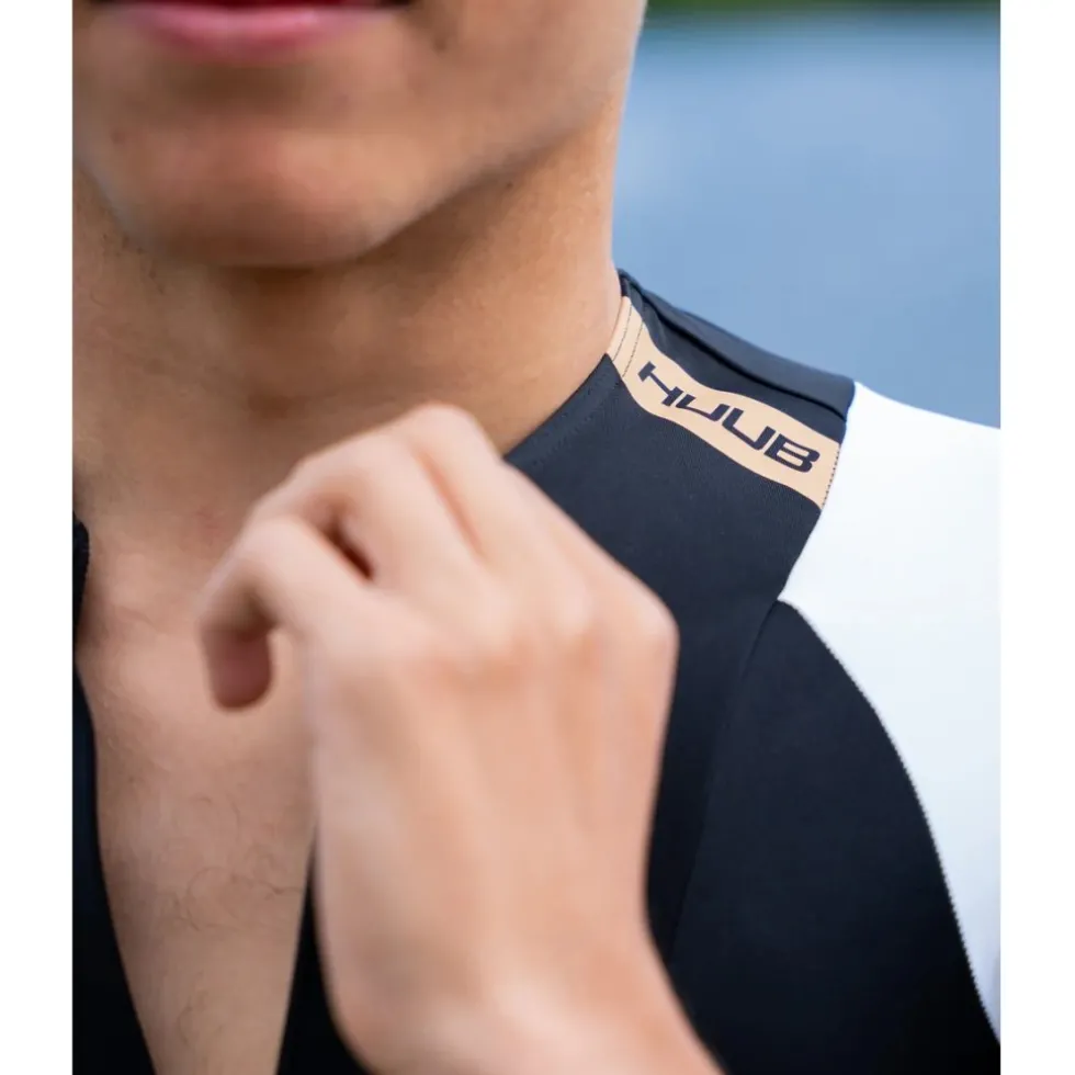 HUUB Design Collective Trisuit Heren - zwart/wit