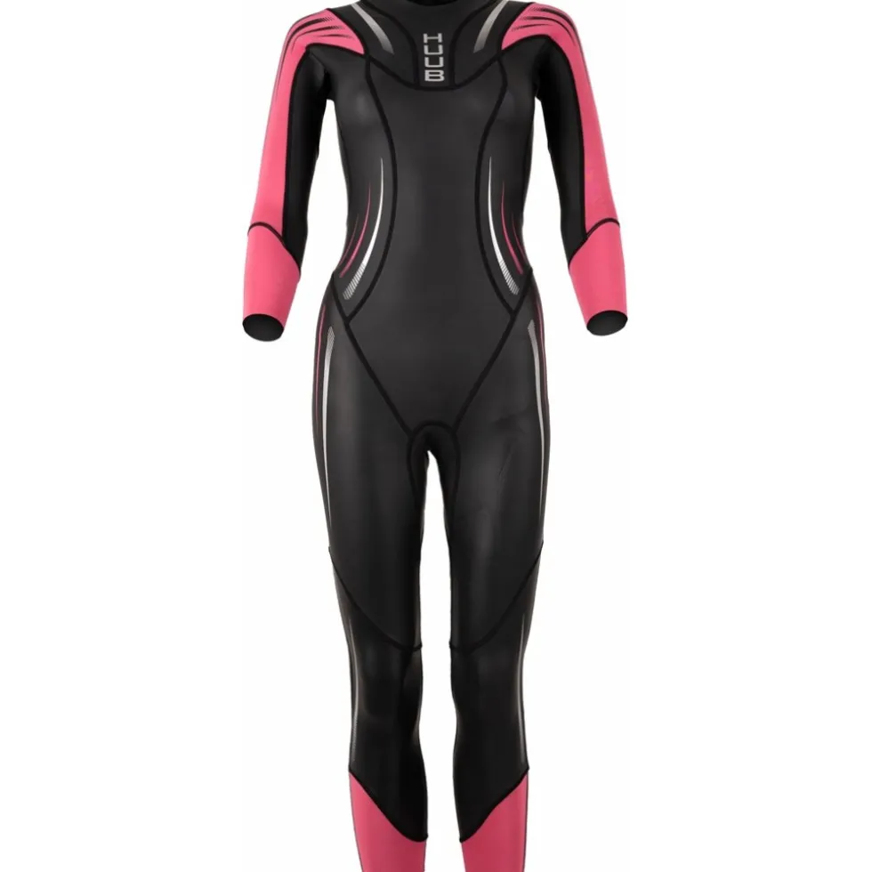 HUUB Design Surface Wetsuit Dames - fluo pink