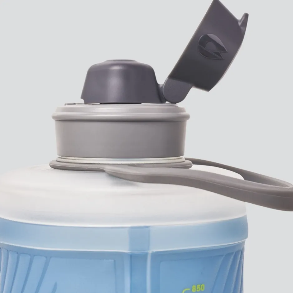 Outdoor Flessen & Thermosflessen < Hydrapak Flux Opvouwbare fles - 1000 ml - Tahoe Blue