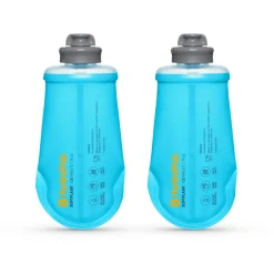 Accessoires|Bidons < Hydrapak Softflask Opvouwbare fles - 150 ml - Malibu Blue - 2 stukken