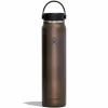 Hydro Flask 40 oz Lightweight Wide Mouth Trail Series - Isoleerfles + Wide Flex Cap B - 1182 ml - Obsidian
