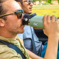 Hydro Flask 20oz Wide Mouth Koffie Isoleerfles + Flex Sip Dop - 591ml - Sunbeam