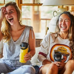 Hydro Flask 16oz Wide Mouth Koffie Isoleerfles + Flex Sip Dop - 473ml - White