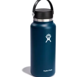 Hydro Flask 32oz Wide Mouth Thermofles + Flex Dop - 946ml - Indigo