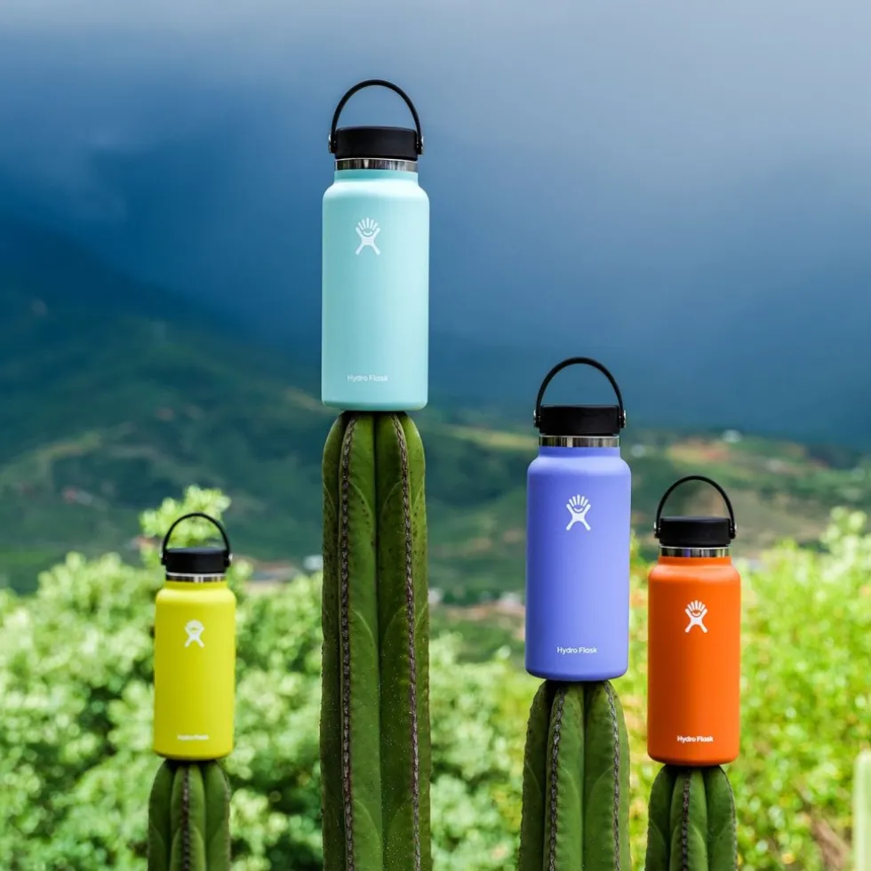 Hydro Flask 32oz Wide Mouth Thermofles + Flex Dop - 946ml - Indigo