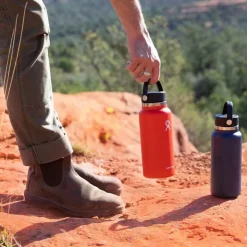 Hydro Flask 32oz Wide Mouth Thermofles + Flex Dop - 946ml - Tonal Agave