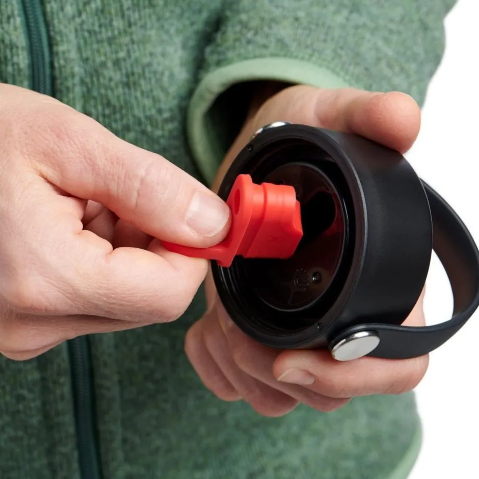 Outdoor Flessen & Thermosflessen < Hydro Flask Standard Flex Straw Lid - Black