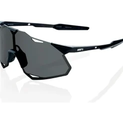 100% Hypercraft XS Bril - Matte Black - Smoke | Clear