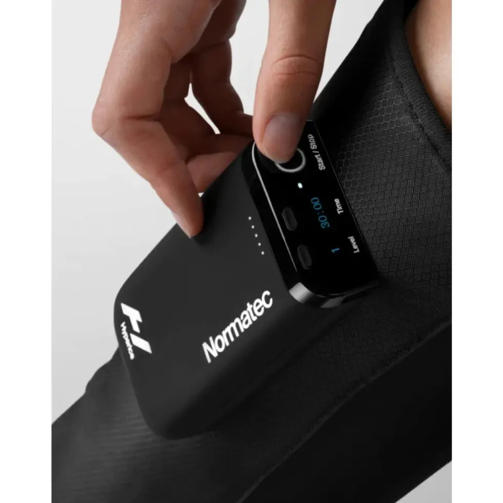 Hyperice Normatec Lower Legs Massageverband - zwart