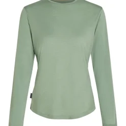 Icebreaker Merino 125 Cool-Lite™ Sphere III Shirt met Lange Mouwen Dames - Seaglass