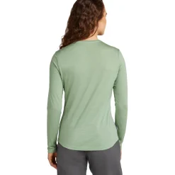 Icebreaker Merino 125 Cool-Lite™ Sphere III Shirt met Lange Mouwen Dames - Seaglass