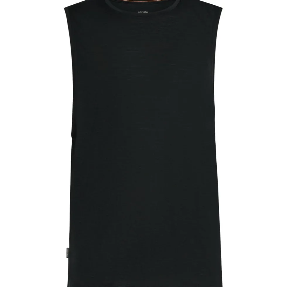 Icebreaker Merino 125 Cool-Lite™ Sphere Tanktop voor heren - Black