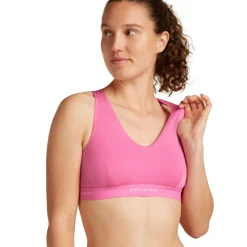Icebreaker Merino 125 Cool-Lite™ Sprite Racerback BH Dames - Pop