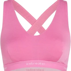 Icebreaker Merino 125 Cool-Lite™ Sprite Racerback BH Dames - Pop