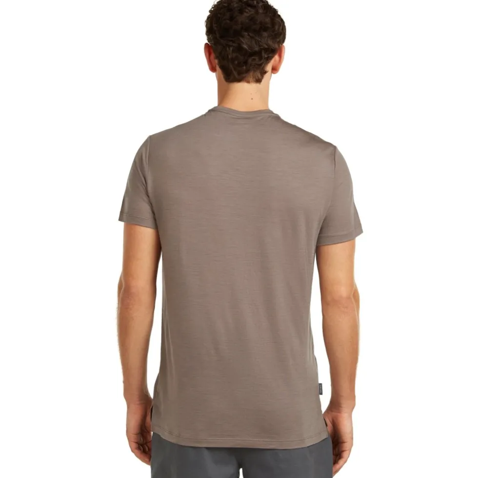 Icebreaker Merino 125 Cool-Lite™ Sphere III T-shirt met korte mouwen voor heren - Porcini
