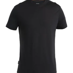 Icebreaker Merino 125 Cool-Lite™ Sphere III T-shirt met korte mouwen voor heren - Zwart