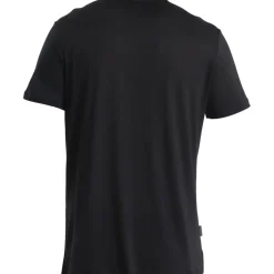 Icebreaker Merino 125 Cool-Lite™ Sphere III T-shirt met korte mouwen voor heren - Zwart