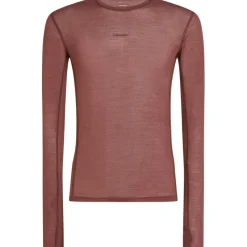 Baselayers < Icebreaker Merino 75 Coo-ite™ Featheright™ Heren overhemd met ange mouwen en ronde has - Carob