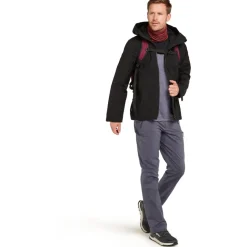 T-Shirts En Tops < Icebreaker Merino 125 Cool-Lite™ phere Colour Block T-hirt met lange mouwen voor heren - Graphite Hthr/Zwart