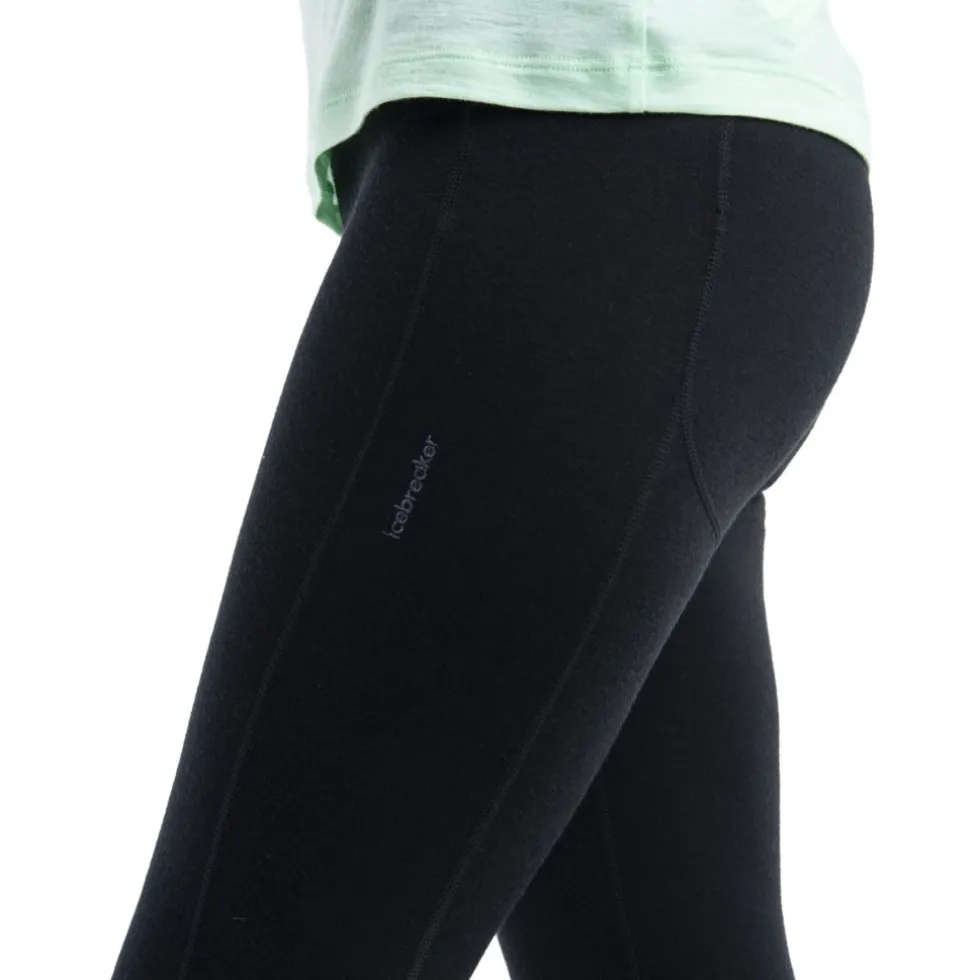 Icebreaker Merino 260 Fastray II 25" High Rise Tights Dames - Zwart
