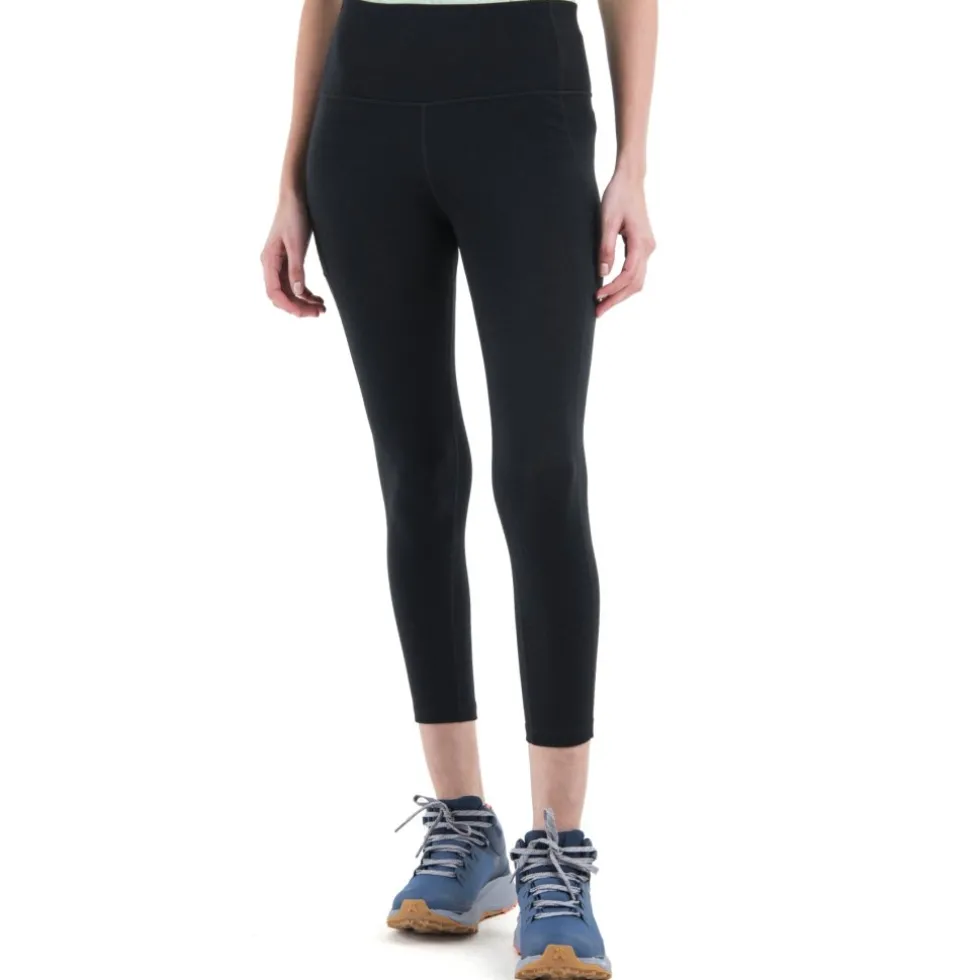 Icebreaker Merino 260 Fastray II 25" High Rise Tights Dames - Zwart