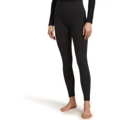 Broeken & Rokken|Broeken < Icebreaker erino 260 Zoneknit™ eae 25" Panty' Dae - Zwart