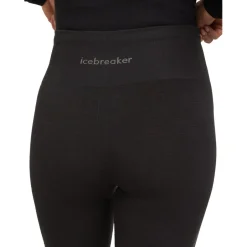 Broeken & Rokken|Broeken < Icebreaker erino 260 Zoneknit™ eae 25" Panty' Dae - Zwart