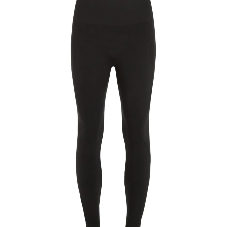 Broeken & Rokken|Broeken < Icebreaker erino 260 Zoneknit™ eae 25" Panty' Dae - Zwart