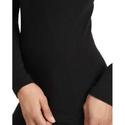 Icebreaker Merino 260 ZoneKnit™ Seamless Shirt met Lange Mouwen Dames - Zwart