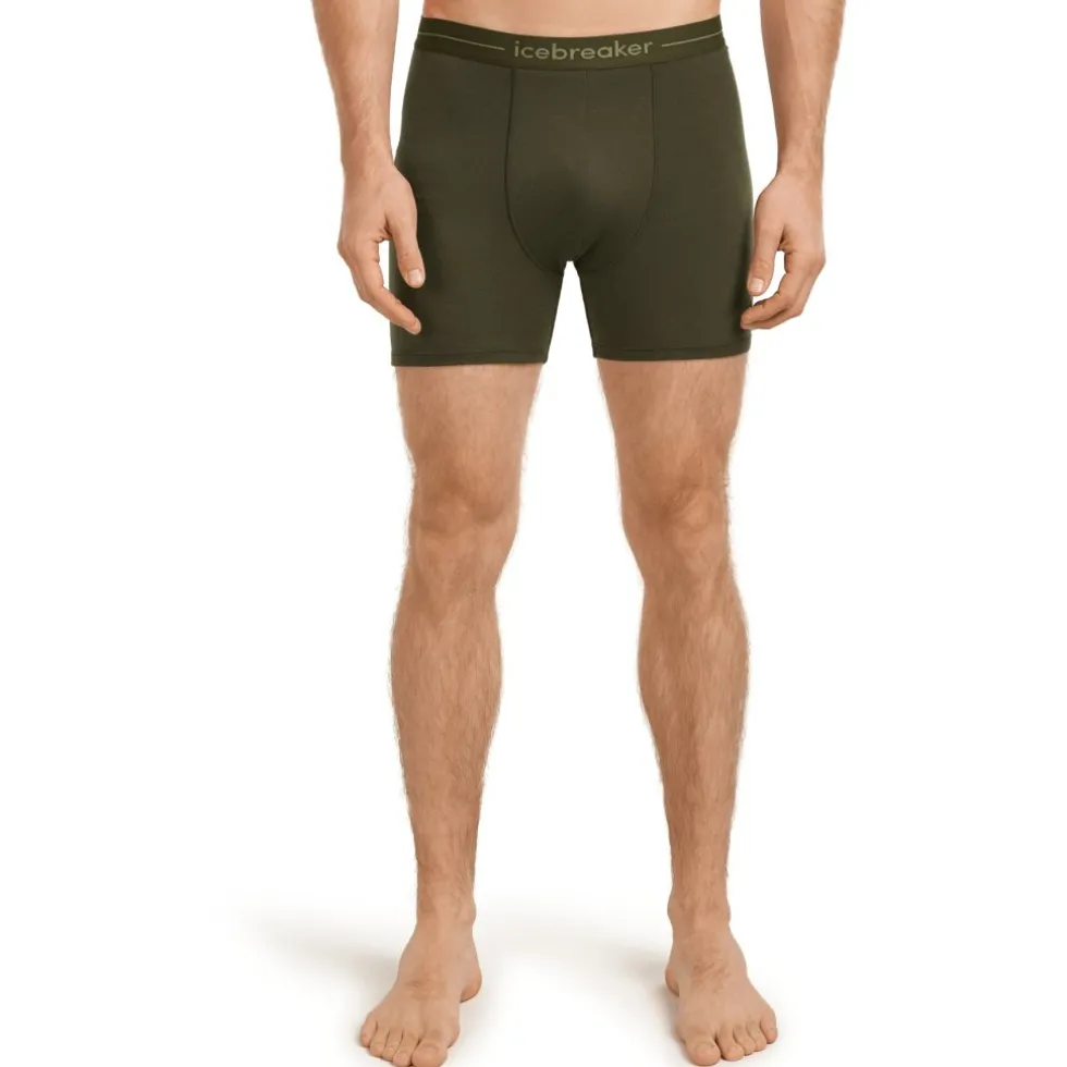 Icebreaker Merino Anatomica Boxershorts voor heren - Dark Loden