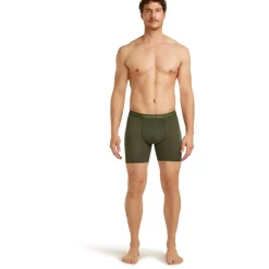 Icebreaker Merino Anatomica Lange boxershorts voor heren - Dark Loden