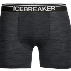 Baselayers|Ondergoed < Icebreaker erino Anatoica Boxerhort voor heren - Jet HTHR