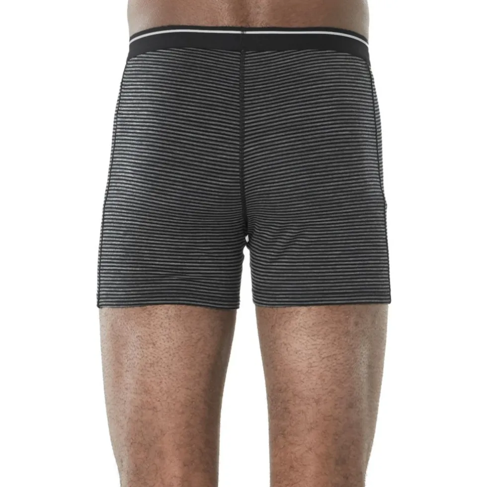Icebreaker Merino Anatomica Boxershorts voor heren - Gritstone HTHR