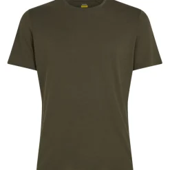 Icebreaker Merino Anatomica Korte mouwen Crewe t-shirt heren - Dark Loden